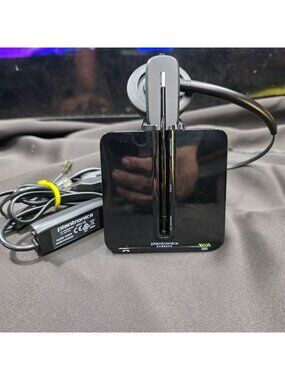 Plantronics CS540 Wireless DECT Headset System with Charging Base & Cables